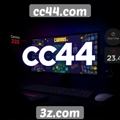 Análise da plataforma de jogos cc44.com