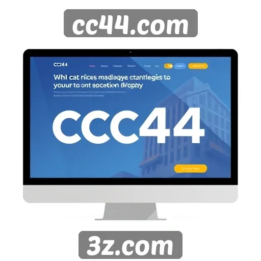 Interface do cc44.com é amigável e intuitiva